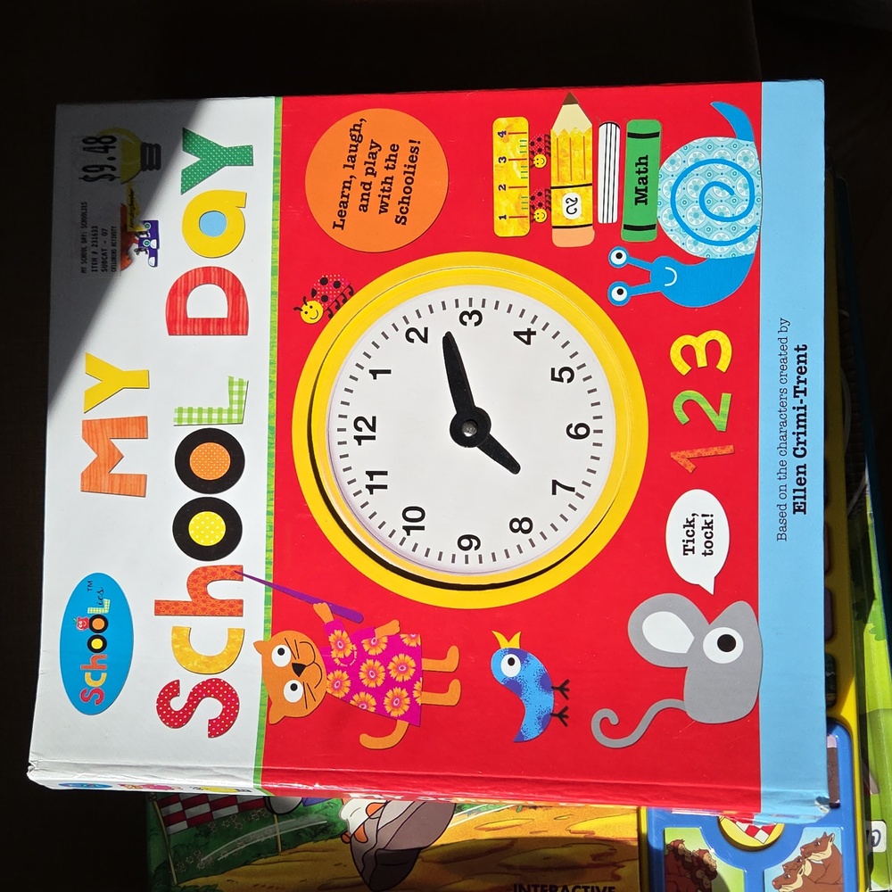 My School Day Book Interactive Book